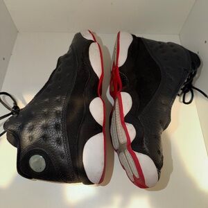 Jordan Playoff 13’s Black and Red Sneakers